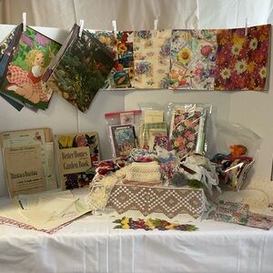Large Junk Journal Garden Theme Kit with 1951 Better Homes & Garden book Covers